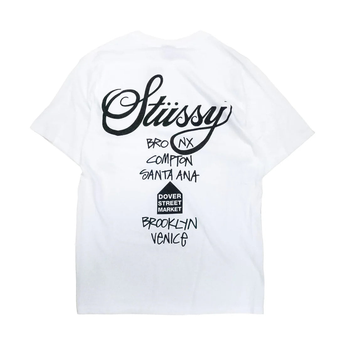 Stussy - DSM WORLD TOUR TEE WHITE