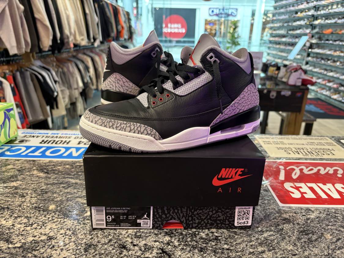PRE OWNED Jordan 3 Retro OG Black Cement (2024)