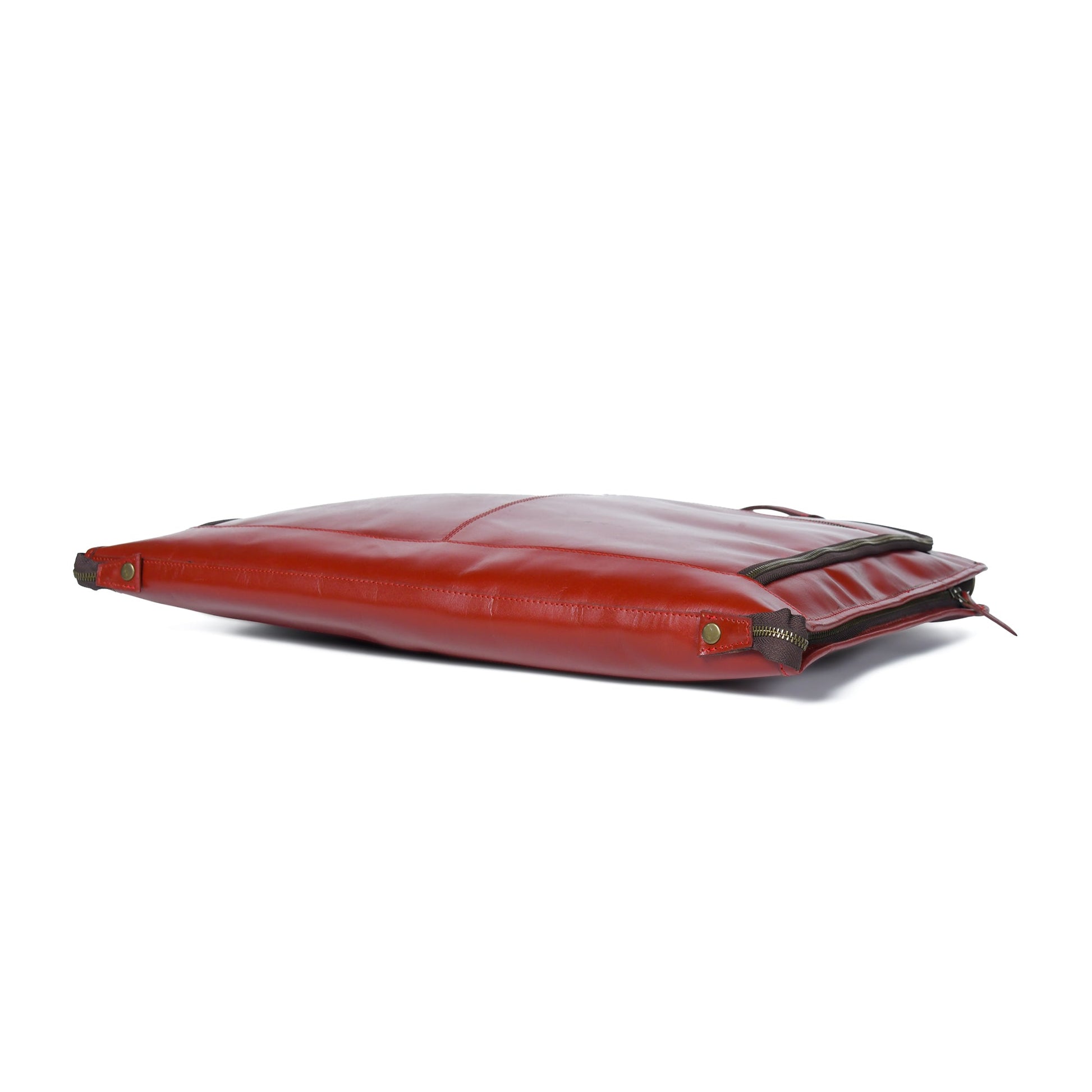 Leather Garment Bag - Dress Protection Bag