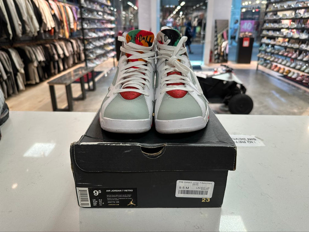 PRE OWNED Jordan 7 Retro Hare (2015)