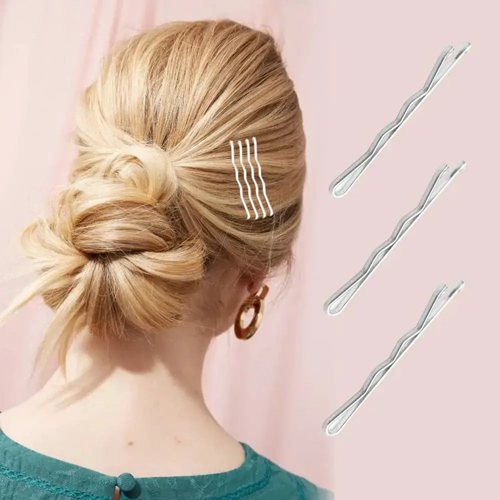220 Ct Mini Silver Gray Bobby Pins with Metal Box – YINGFENG 1.38 Inch Premium Hair Pins for Kids, Girls, and Women