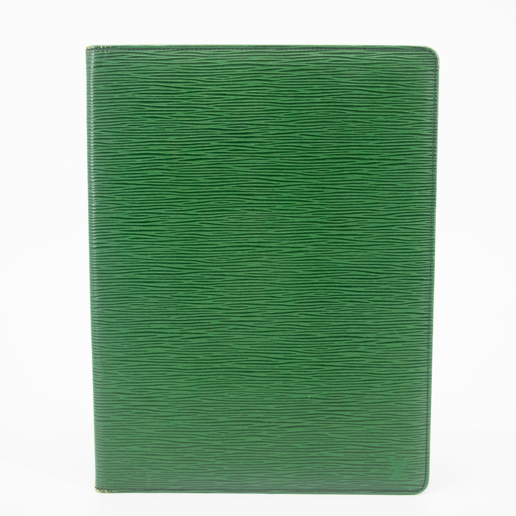 Louis Vuitton Green Epi Leather Document Case #2230