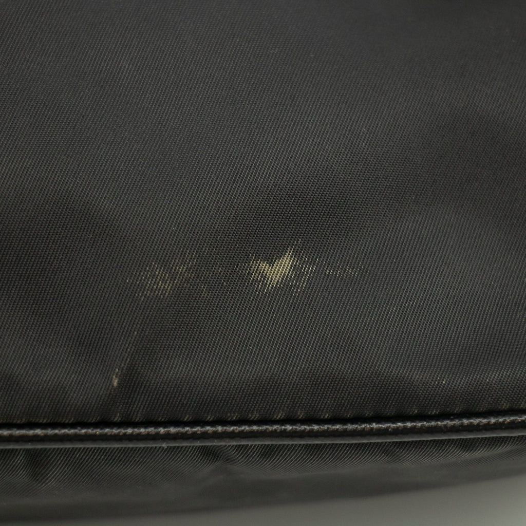 Prada Black Nylon Tessuto Pochette Bag #2308