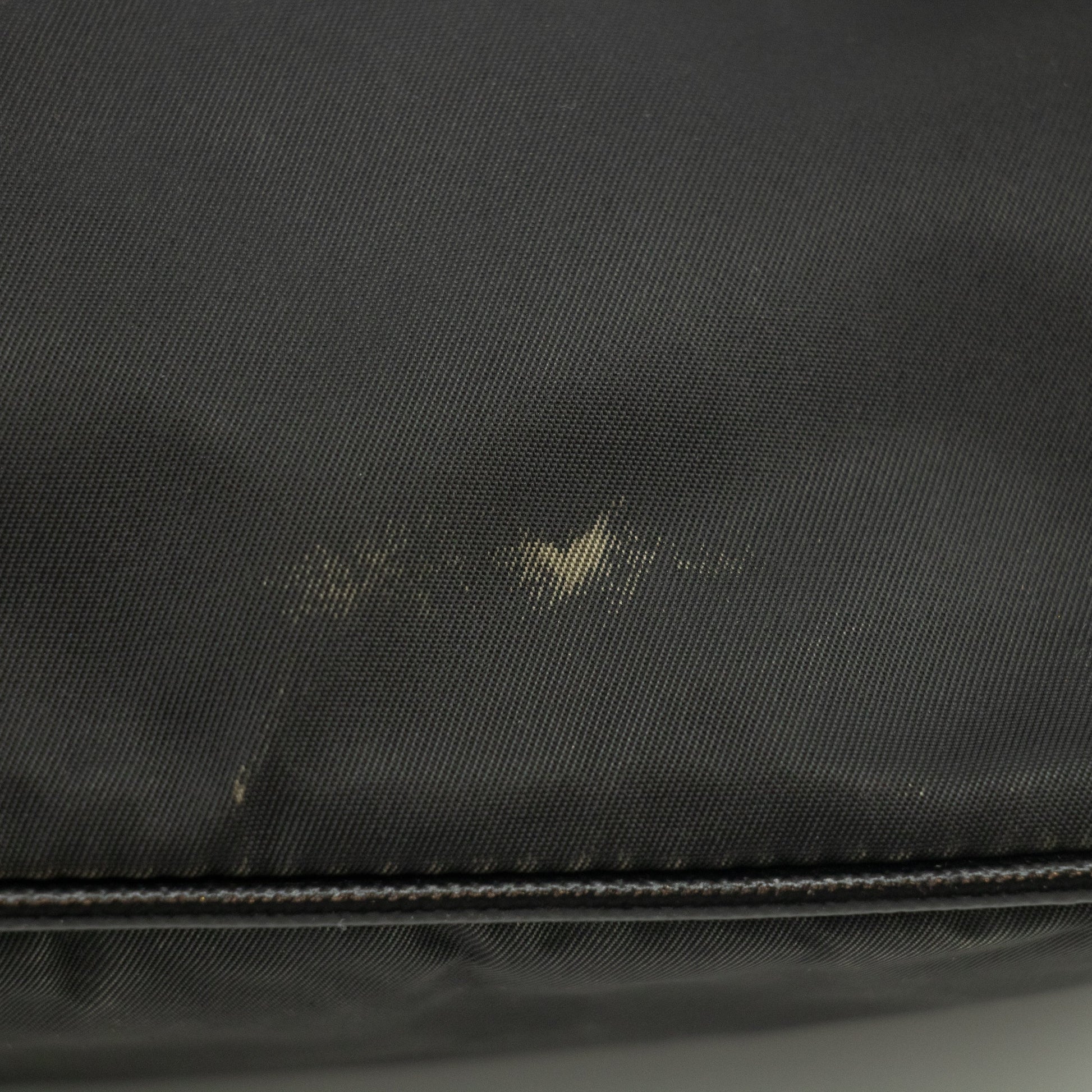 Prada Black Nylon Tessuto Pochette Bag #2308