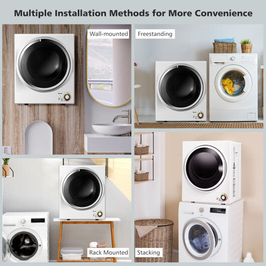 Portable Dryer with 4 Automatic Drying Mode