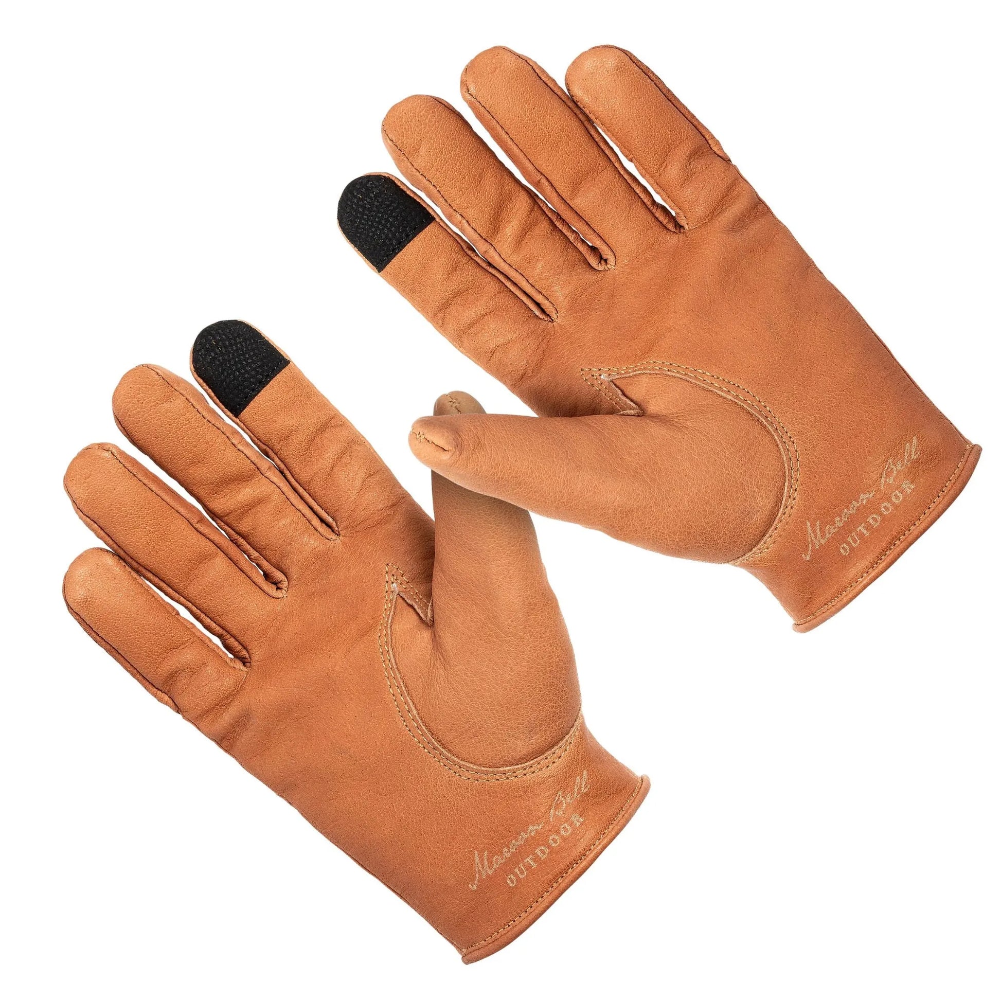 Buffalo Leather Driving Gloves  - Brown