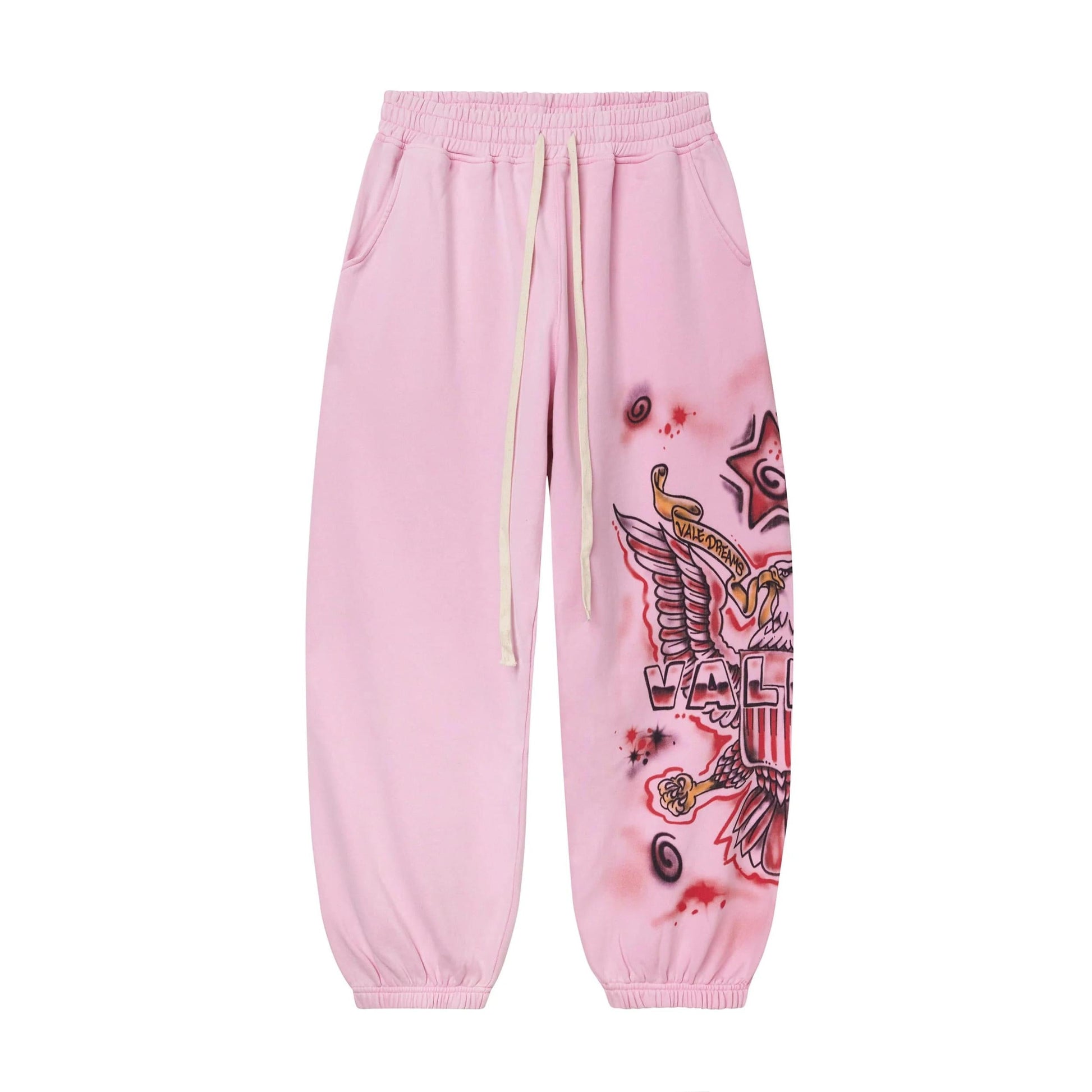 Vale Forever PINK FLAG SWEATPANTS