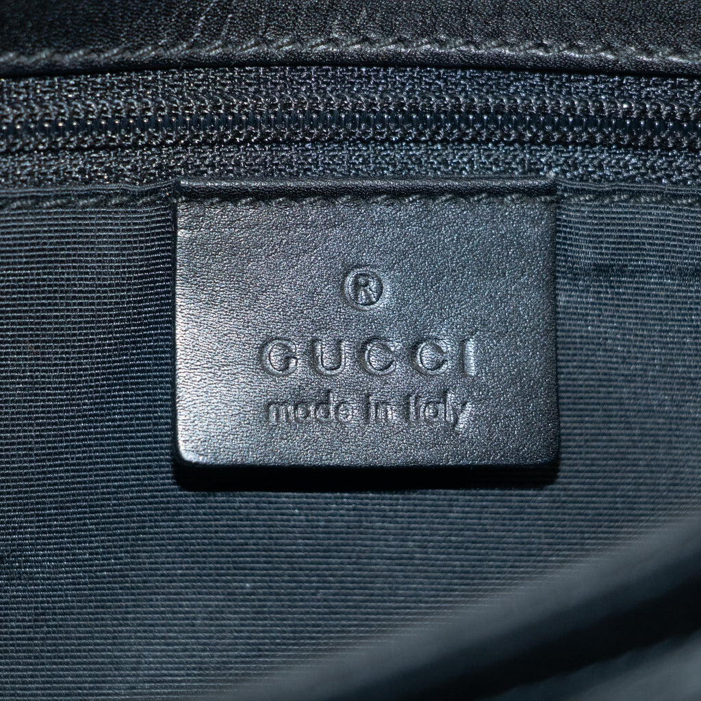 Gucci GG Canvas Black One Shoulder Bag #2573