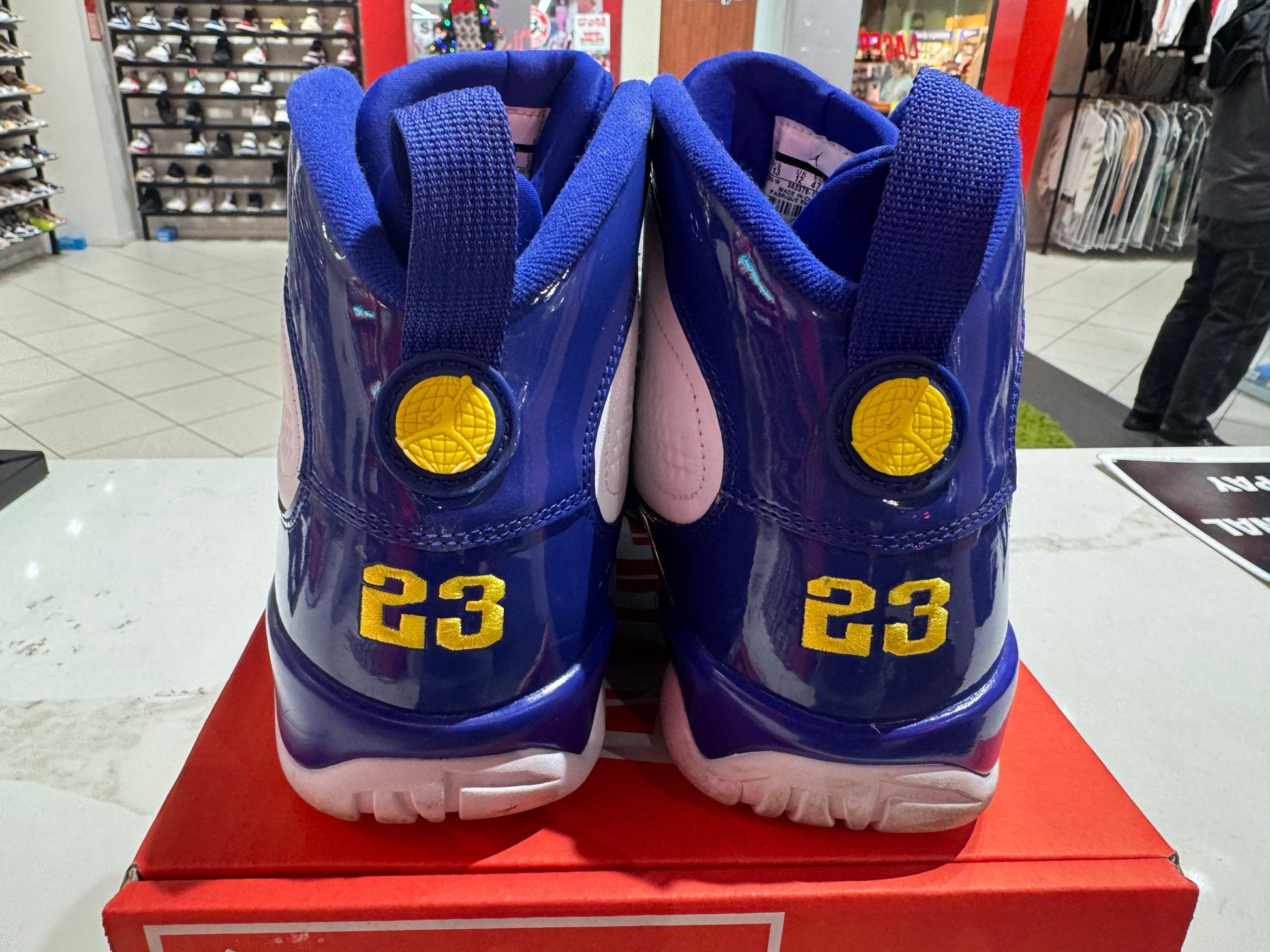 PRE OWNED Jordan 9 Retro Kobe Bryant PE