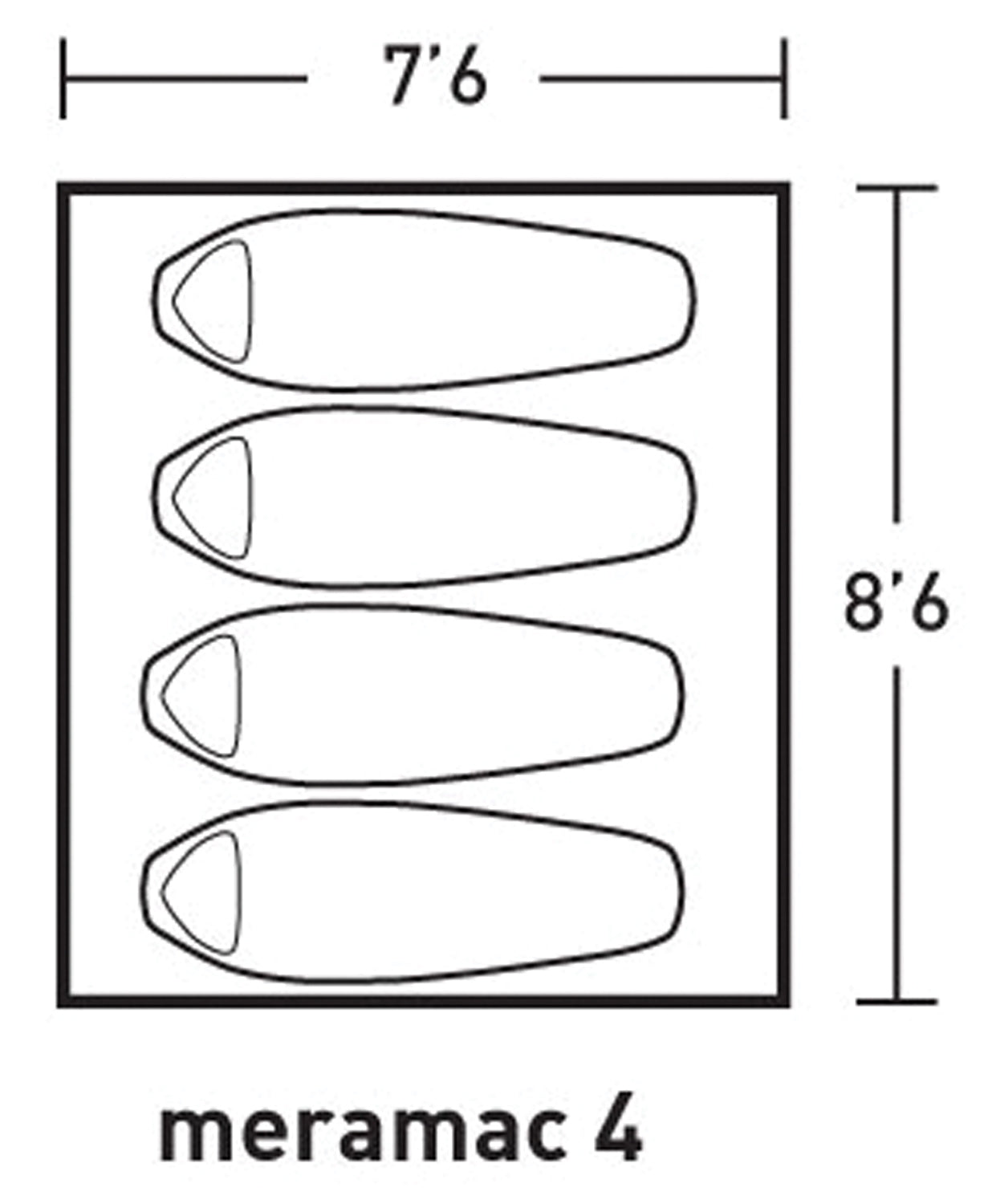 ALPS Mountaineering Meramac 4‑Person Outfitter Tent