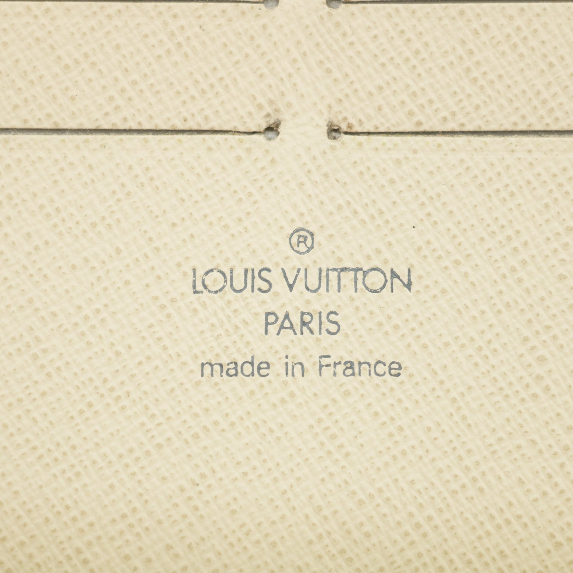 Louis Vuitton Damier Azur Zippy Wallet #2653