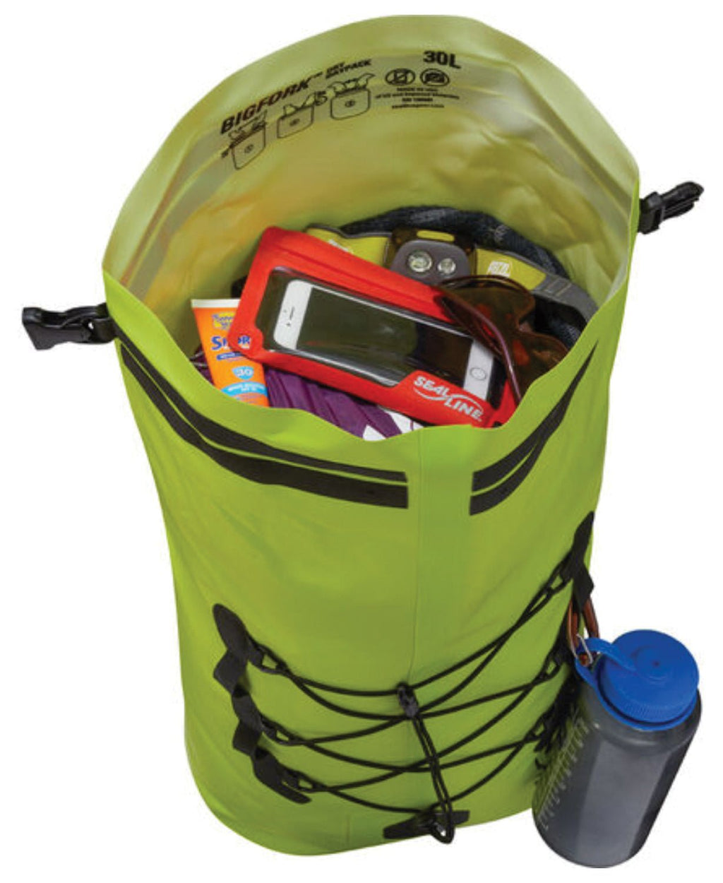 Bigfork Dry Daypack Lime