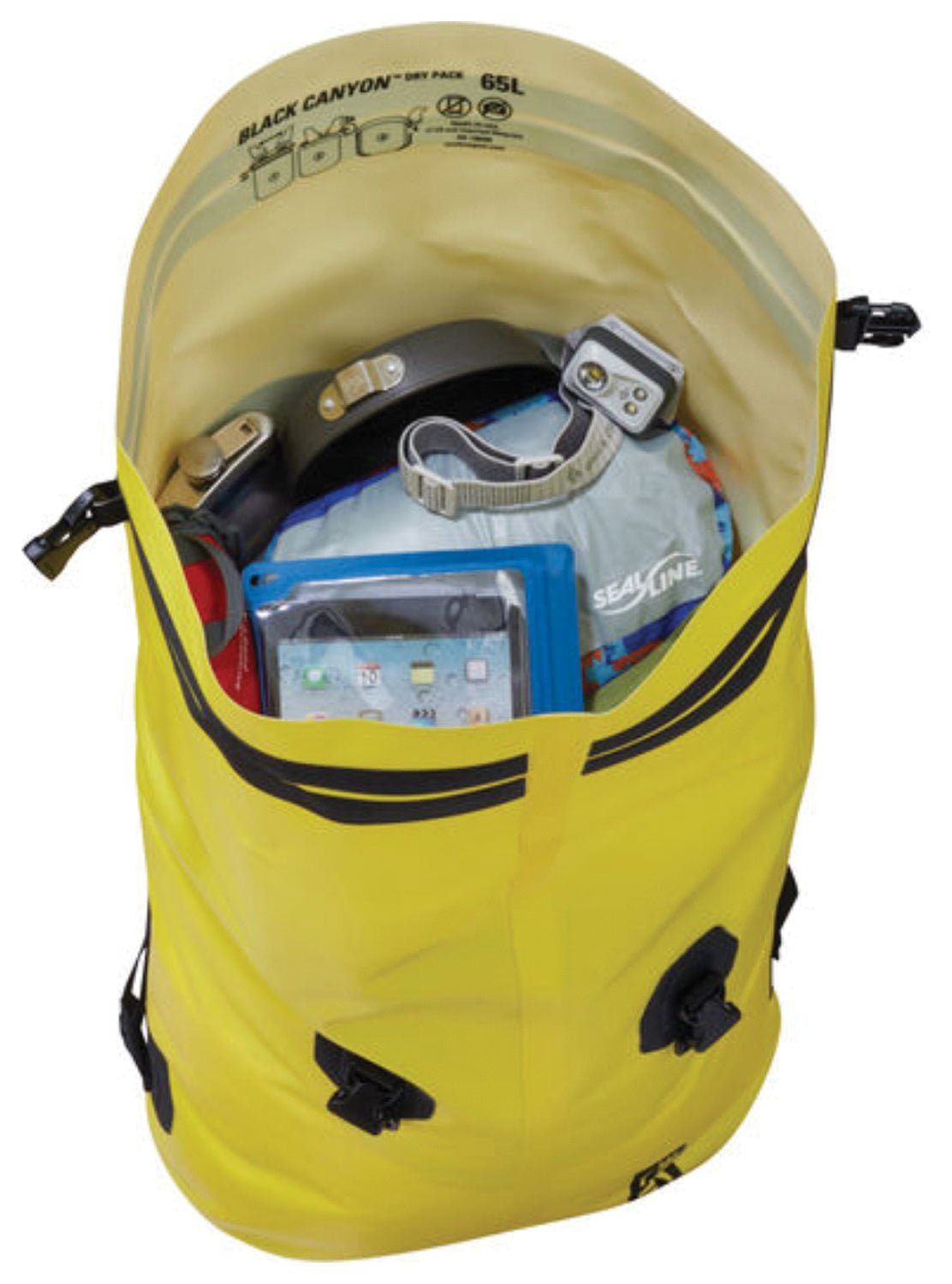 Black Canyon Dry Pack 65 L Ylw