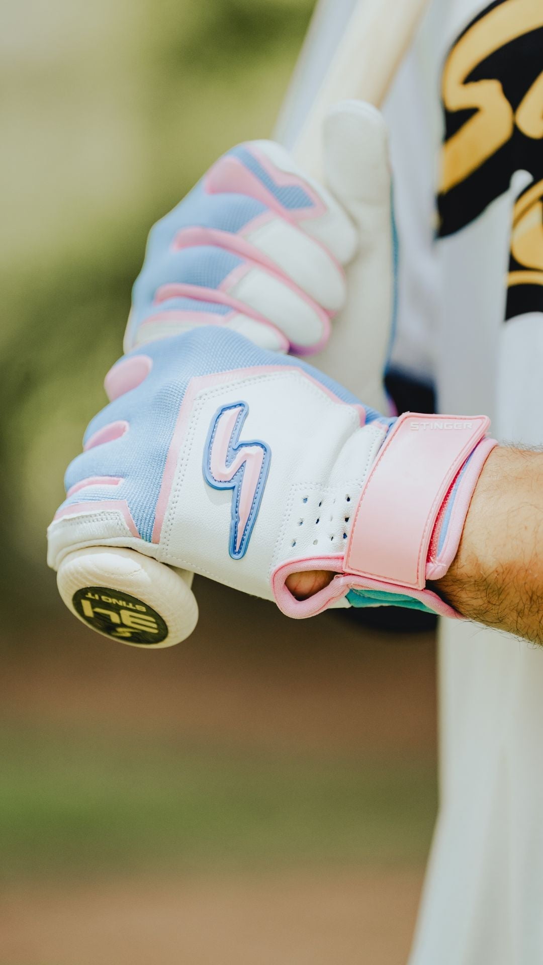 Sting Squad Batting Gloves - Cotton Candy