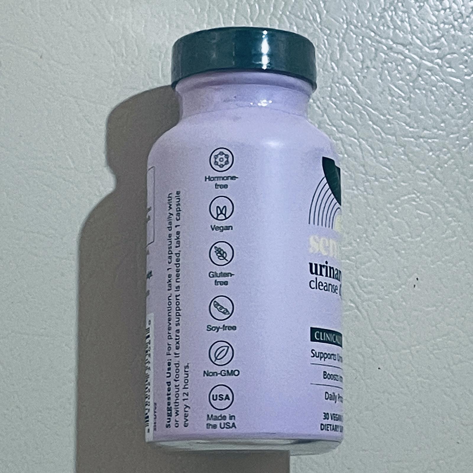 Semaine Urinary Tract Cleanse & Protect Dietary Supplement, 30 Vegan Capsules EXP 8/2026