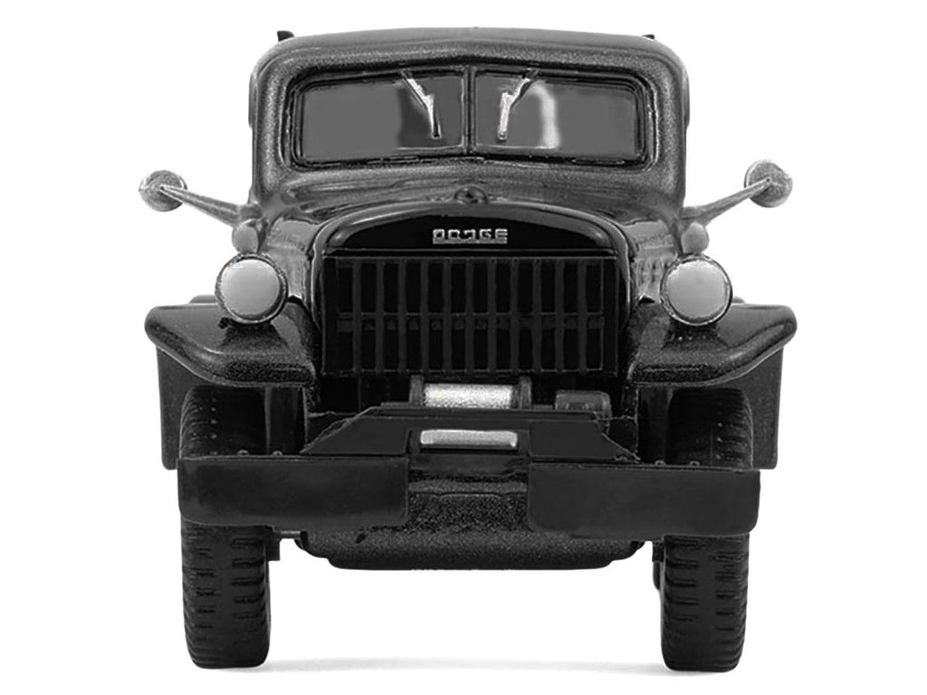 1946 Dodge Power Wagon Fire Truck Black "Black Bandit" Series 30 1/64 Diecast Model Car by Greenlight