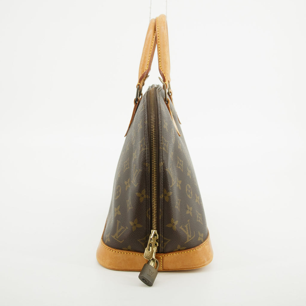 Louis Vuitton Monogram Canvas Alma PM Brown #2836