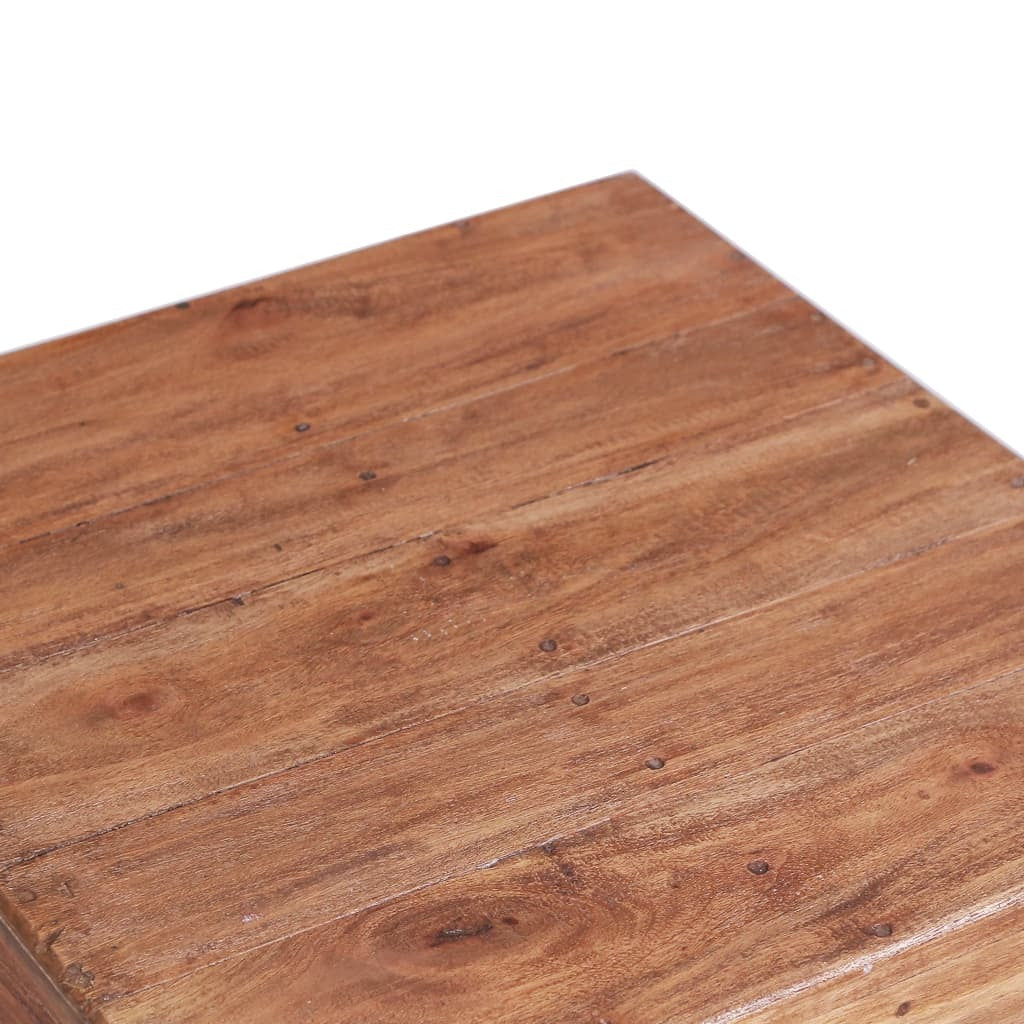 Coffee Table Natural wood tones Solid mahogany wood Medium