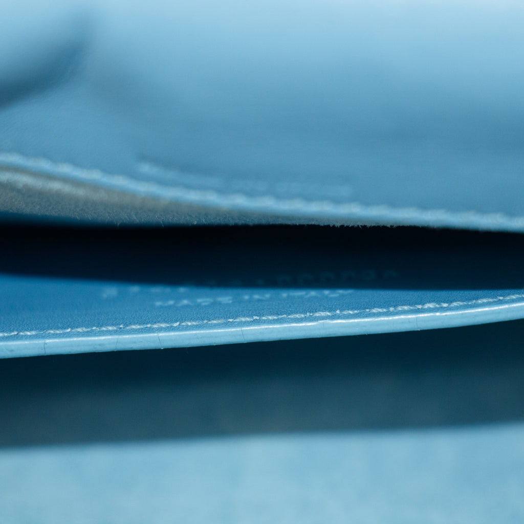 Saint Laurent Light Blue Betty Leather Crossbody Bag #2921
