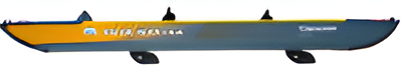 Tomahawk AIR-K 375 – High Pressure Speed Kayak (1-Person, DWF Deck)
