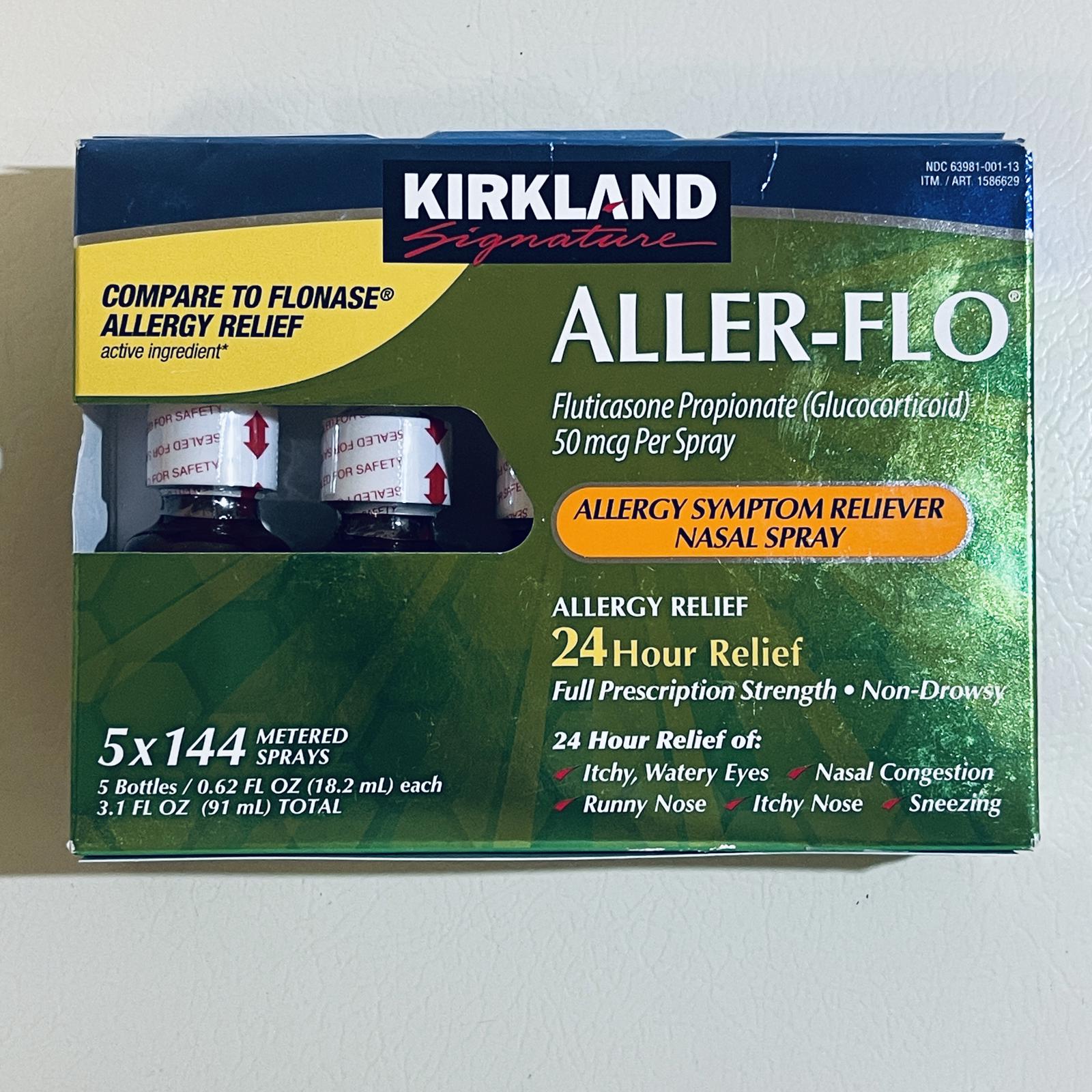 Kirkland Signature Aller-Flo Allergy Spray EXP 8/2025