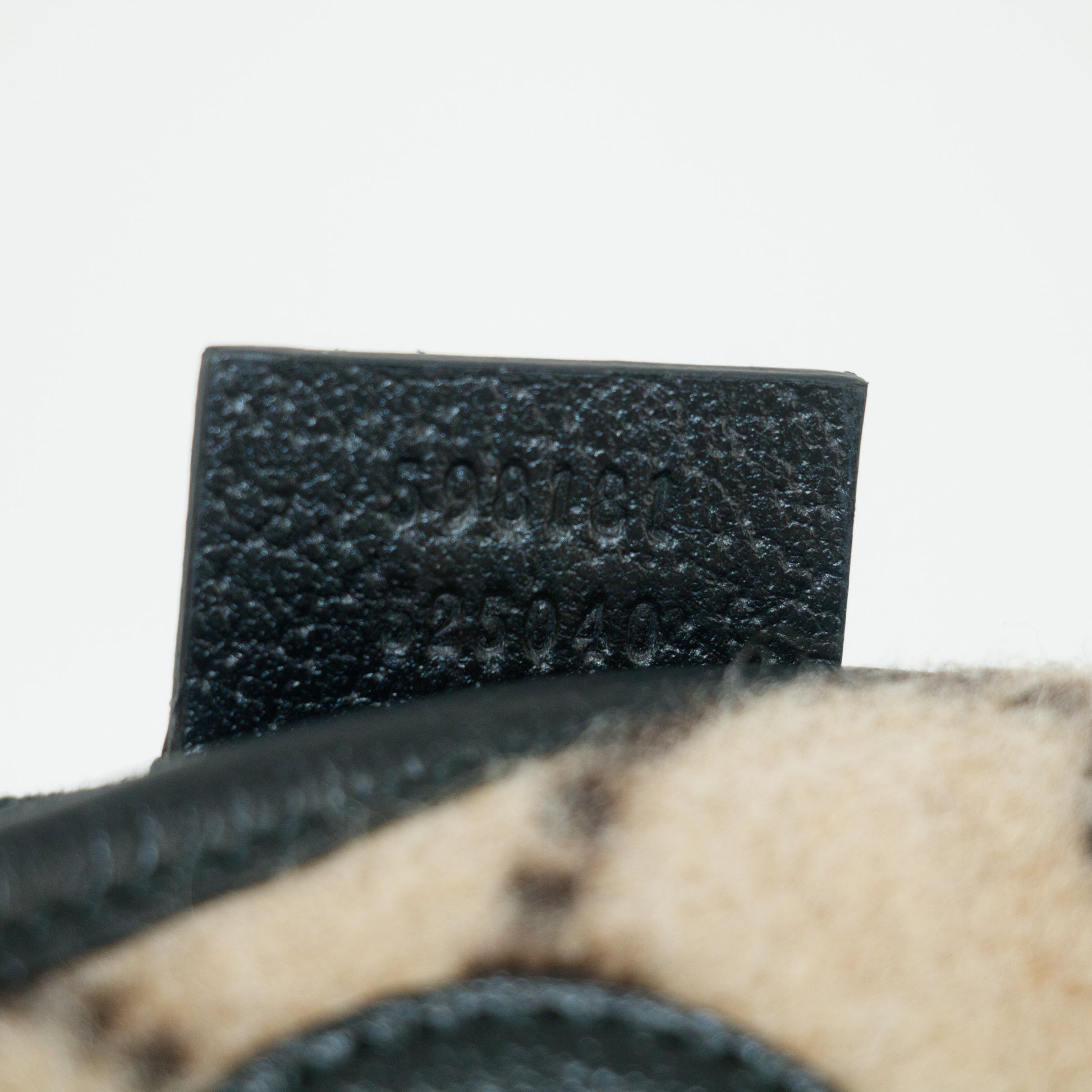 Gucci Brown GG Wool x Leather Belt Bag #2949