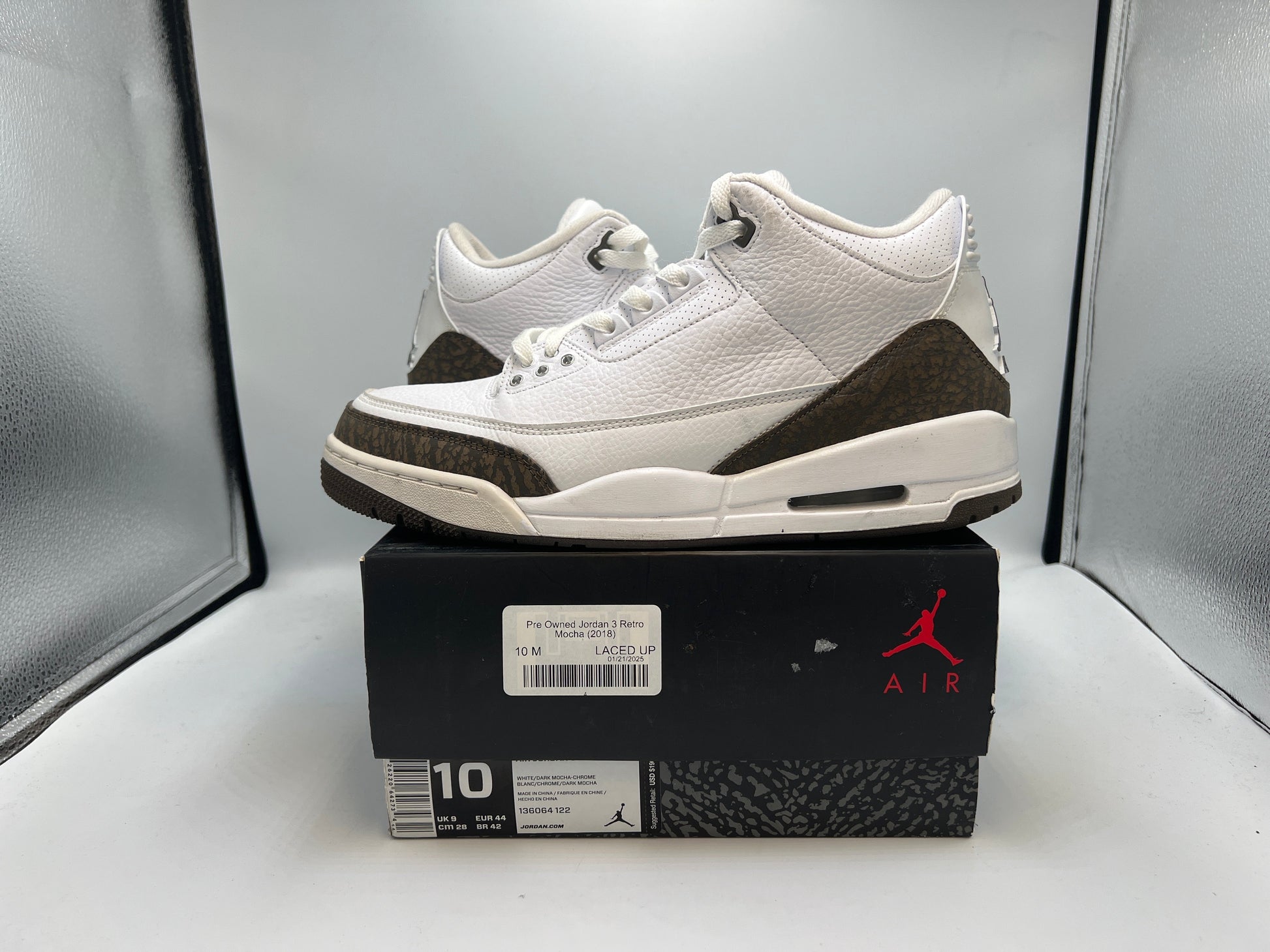 Pre Owned Jordan 3 Retro Mocha (2018)