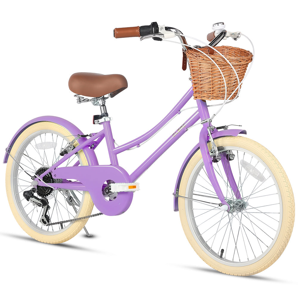 Glerc 20" Best Beach Cruiser Hybrid Kids Bike - Missy