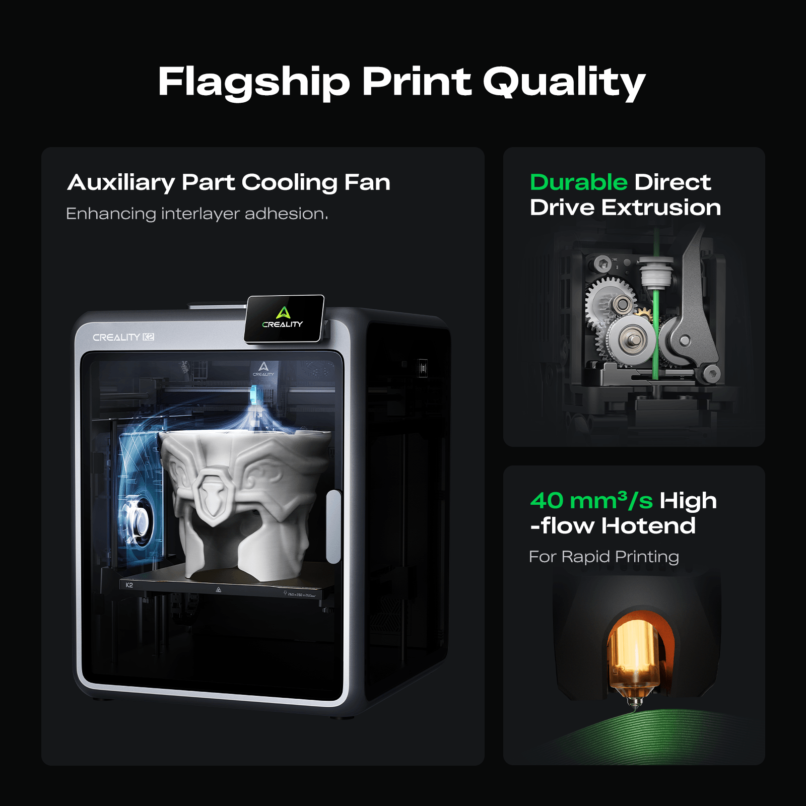 (Back Order)🔥🔥  K2/K2 Combo 3D Printer