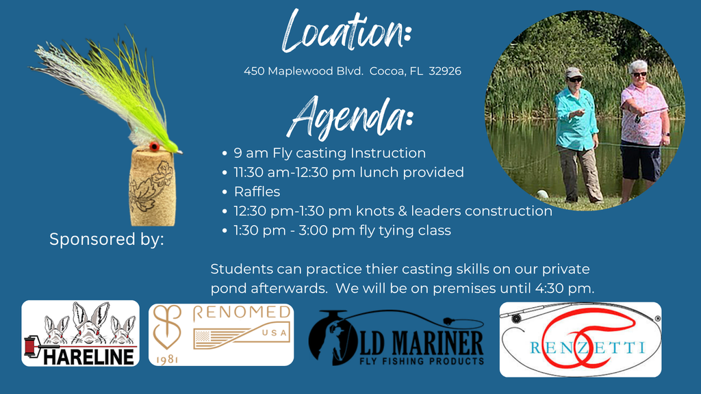 Women's Flyfishing School March 21st, 2025