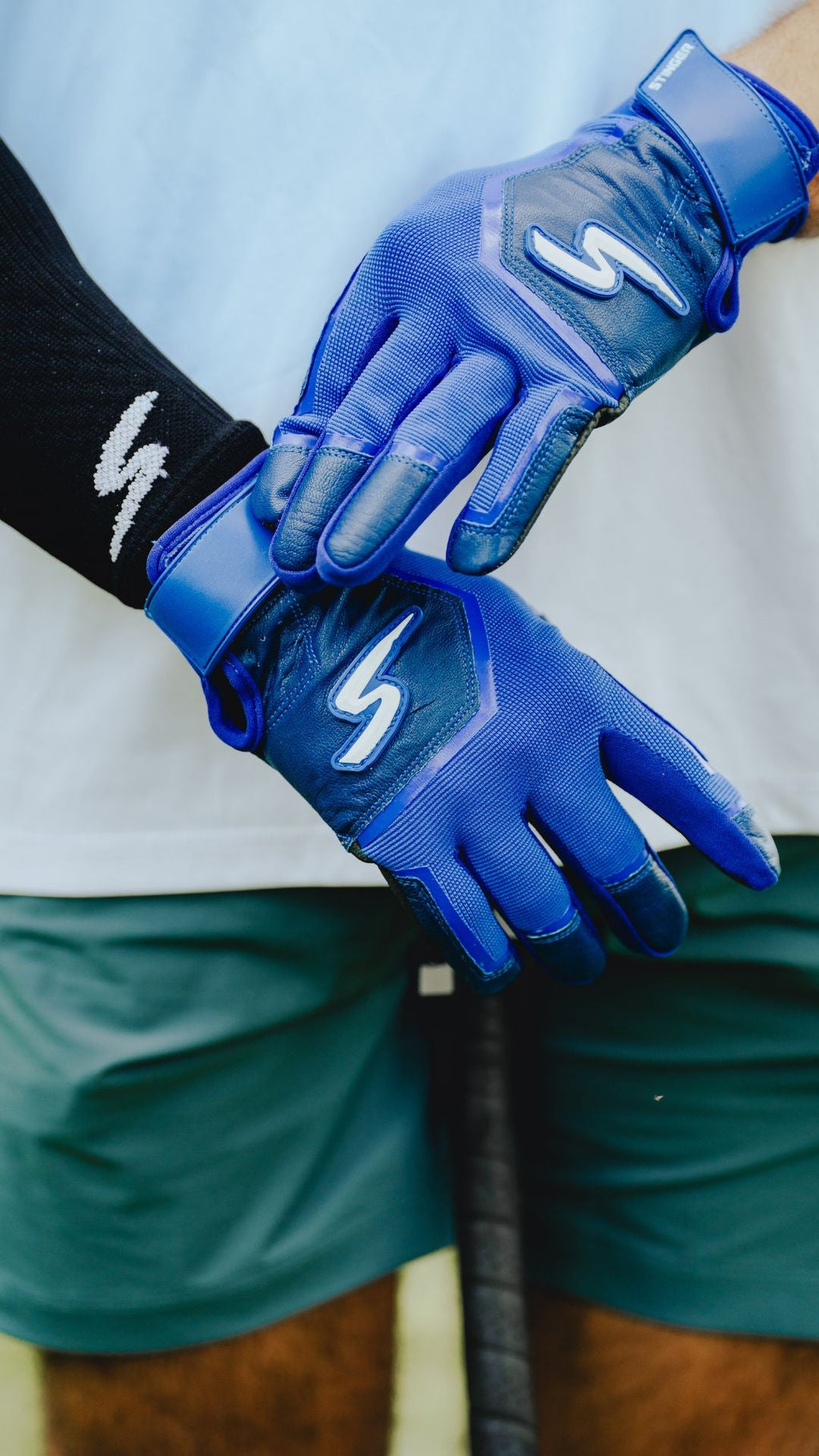 Color Crush Batting Gloves - Royal