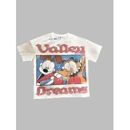 Vale X Garfield Sunday T-shirt Cream