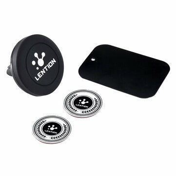 LENTION A500 360° Rotation Magnetic Car Air Vent Phone Holder Mount Bracket for iPhone 13 12 POCO X3 F3