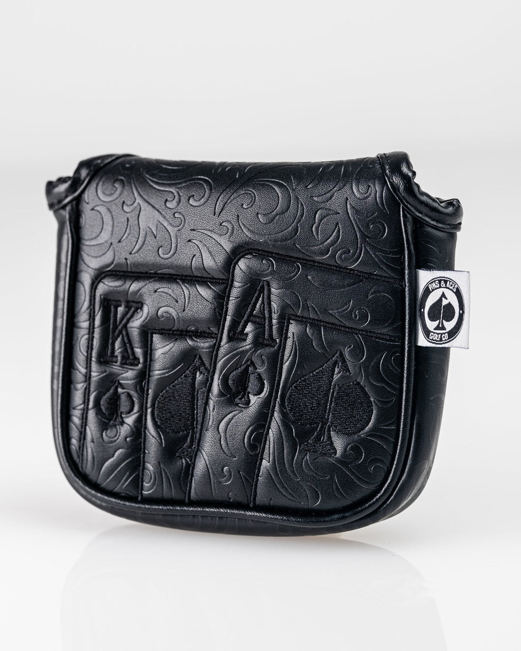 Blackout Ace of Spades - Mallet Putter Cover