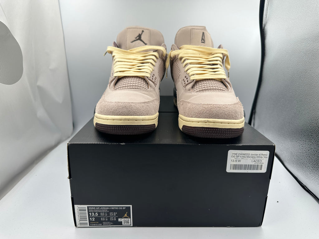 PRE OWNEDD Jordan 4 Retro OG SP A Ma Maniére While You Were Sleeping (Women's)