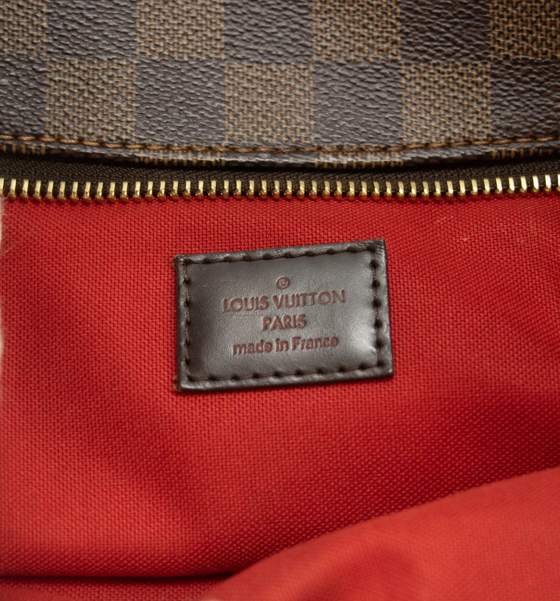 Louis Vuitton Damier Ebene Bloomsbury GM Shoulder Bag #3389