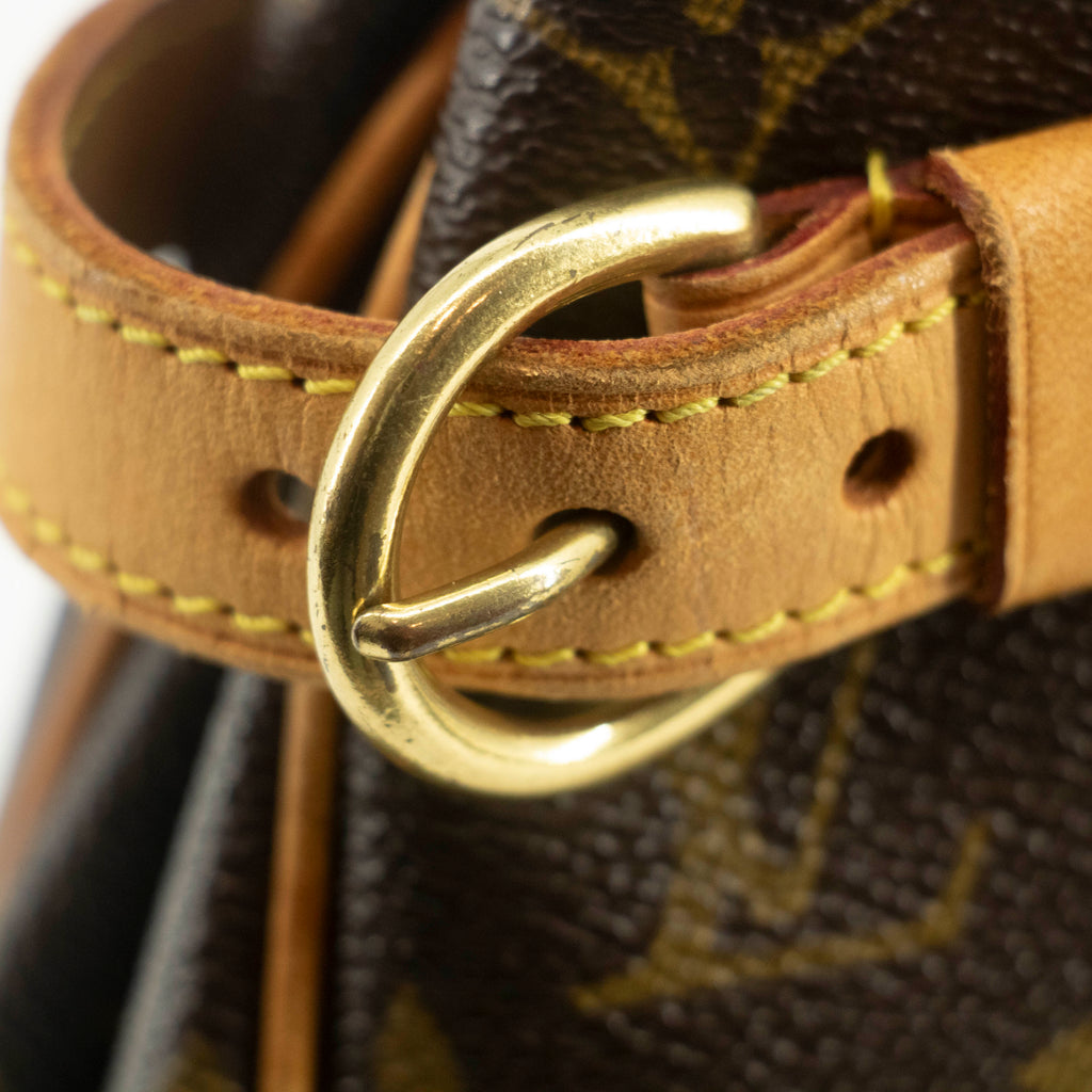 Louis Vuitton Monogram Canvas Brown Batignolles Horizontal Shoulder Bag #3420