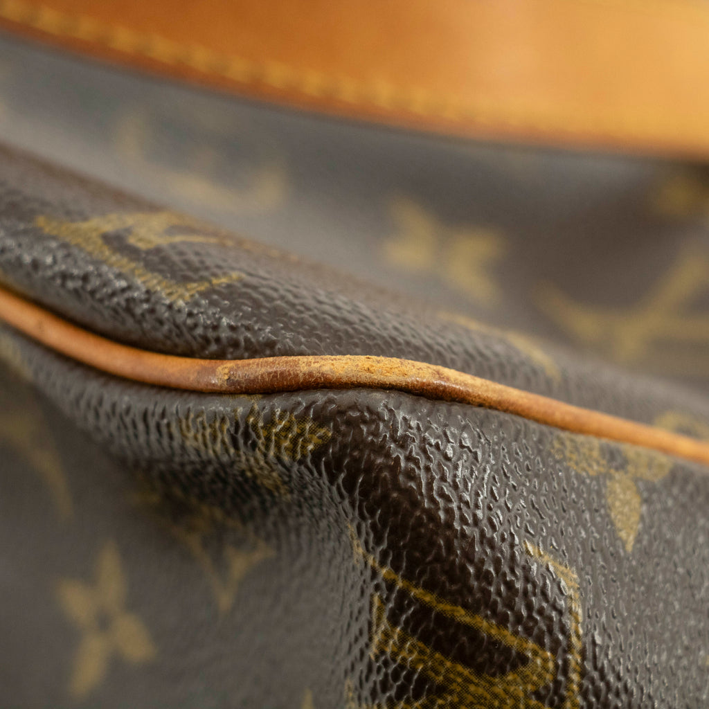Louis Vuitton Monogram Canvas Brown Batignolles Horizontal Shoulder Bag #3420