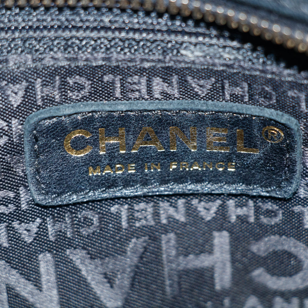Chanel Black Lambskin Chocolate Bag Square Quilt Tote Bag #3455