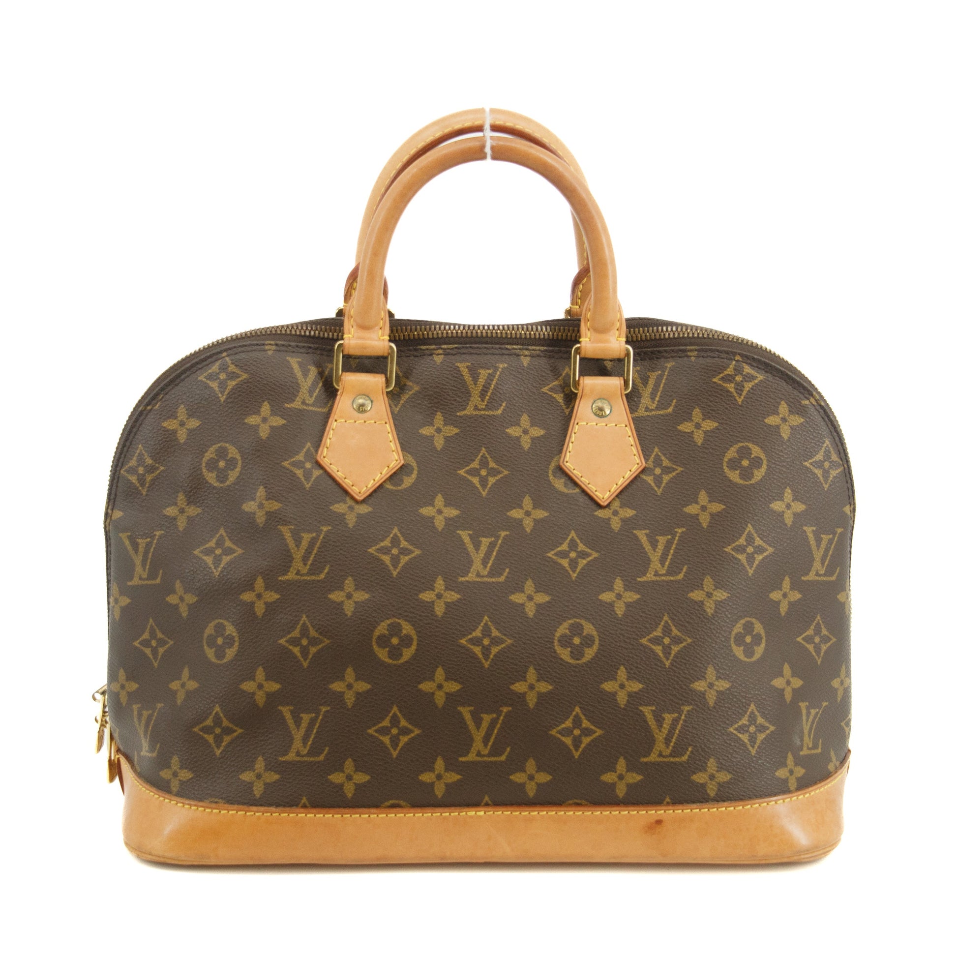 Louis Vuitton Monogram Canvas Alma PM Brown Tote Bag #3498