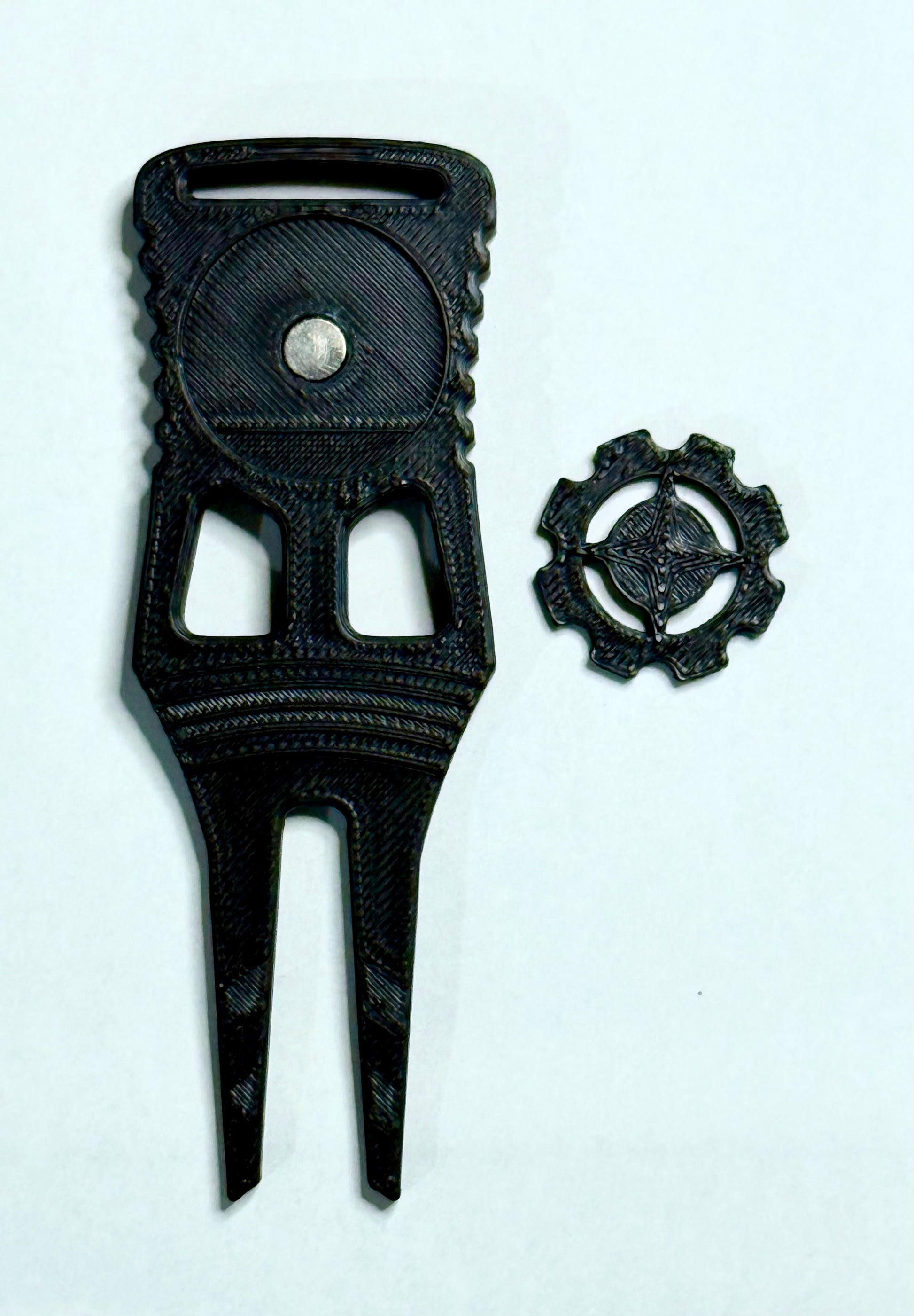 "The Vet" Divot Tool & Ball Marker 1.0 - Blackout