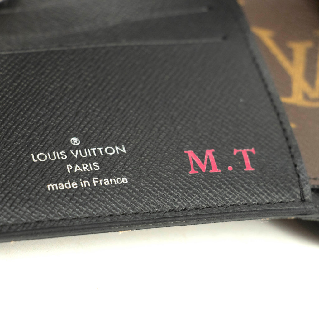 Louis Vuitton Monogram Canvas Brown Macassar Bifold Wallet #3512
