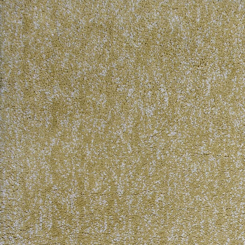 5' X 7' Yellow Heather Plain Indoor Area Rug