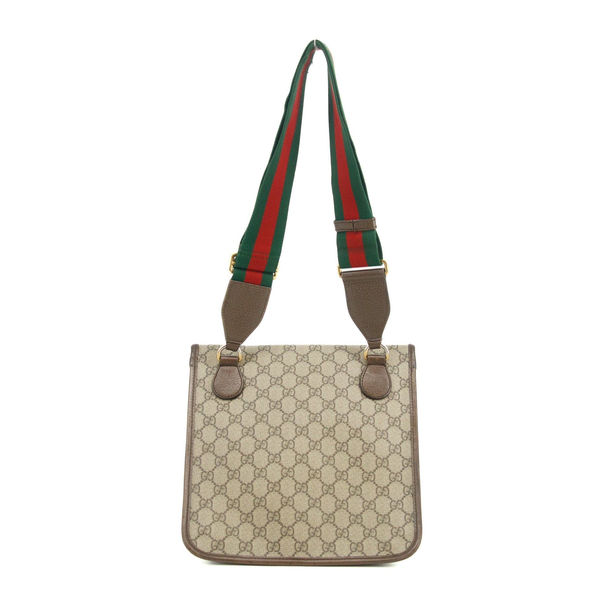 Gucci GG Canvas Coated Beige Supreme Neo Messenger Bag #3537