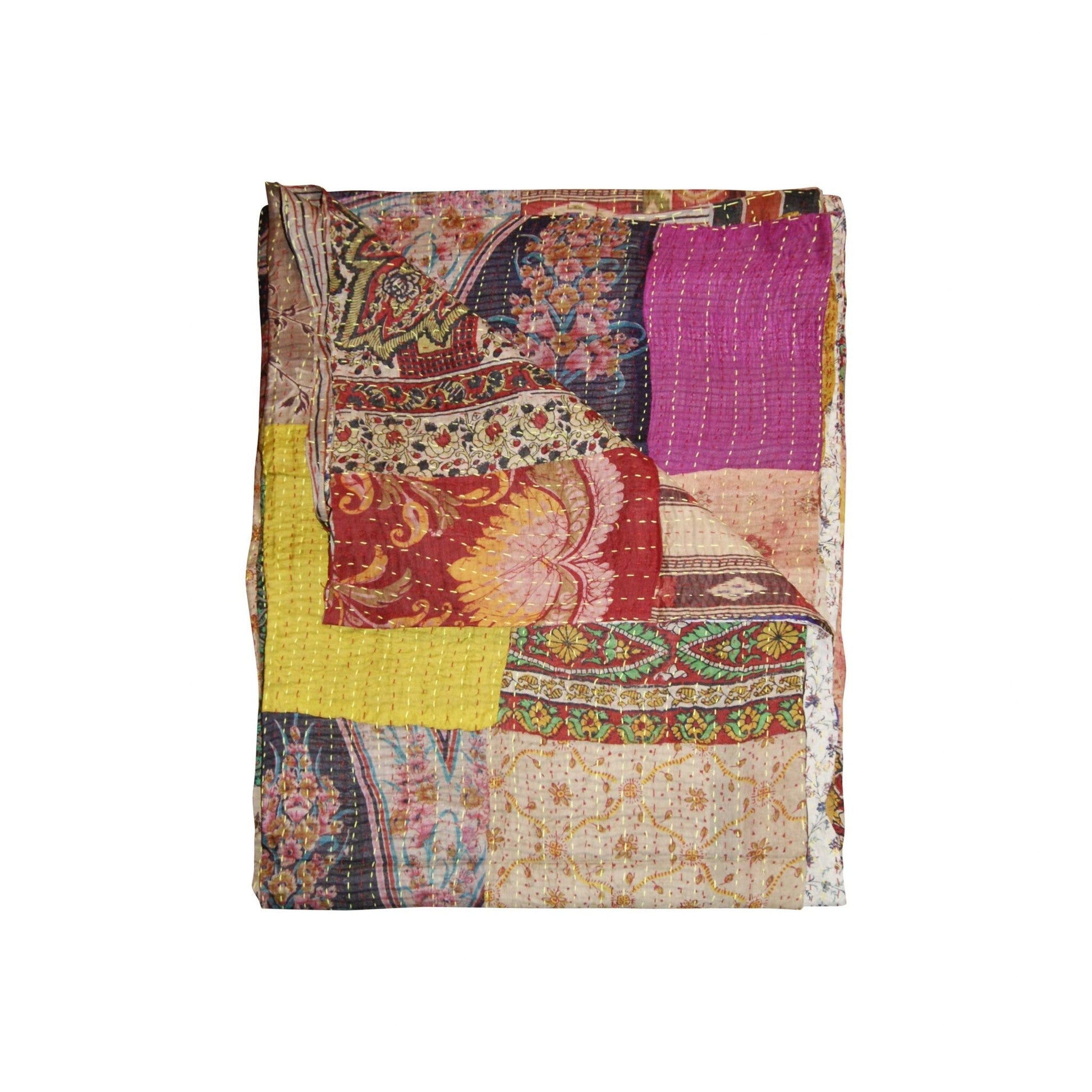 60" X 90" Silk Multicolor Throws