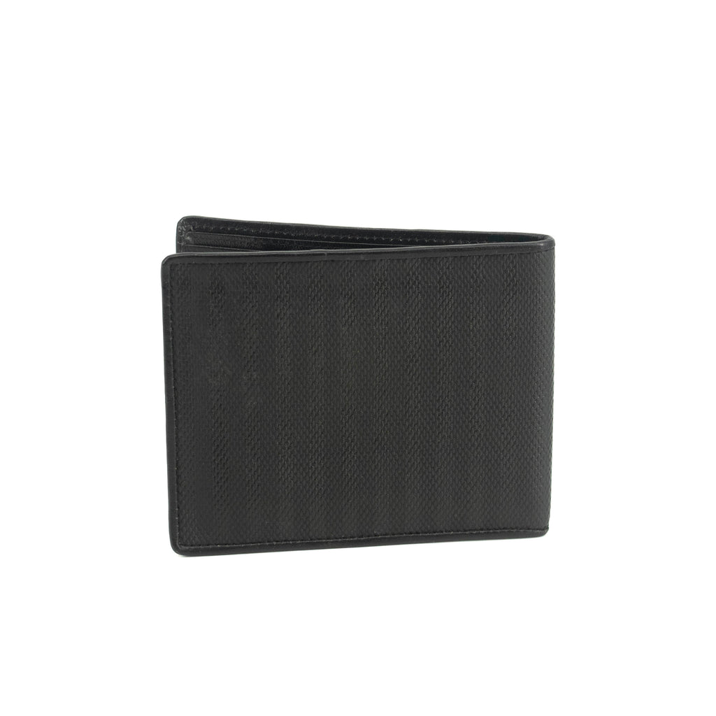 Fendi Black Leather Mens Bifold Wallet  #3611