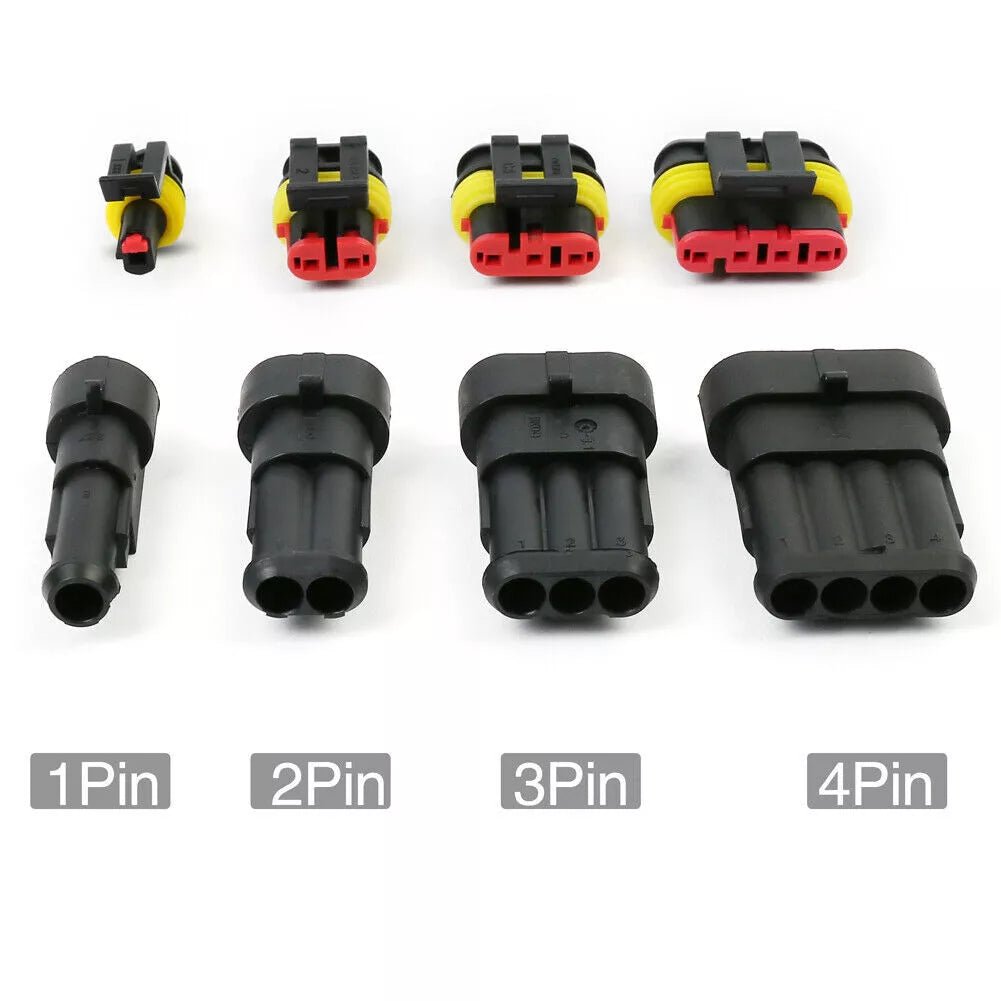 352x Waterproof Car Electrical Connector Terminals Automotive Wire Plug 1234 pin