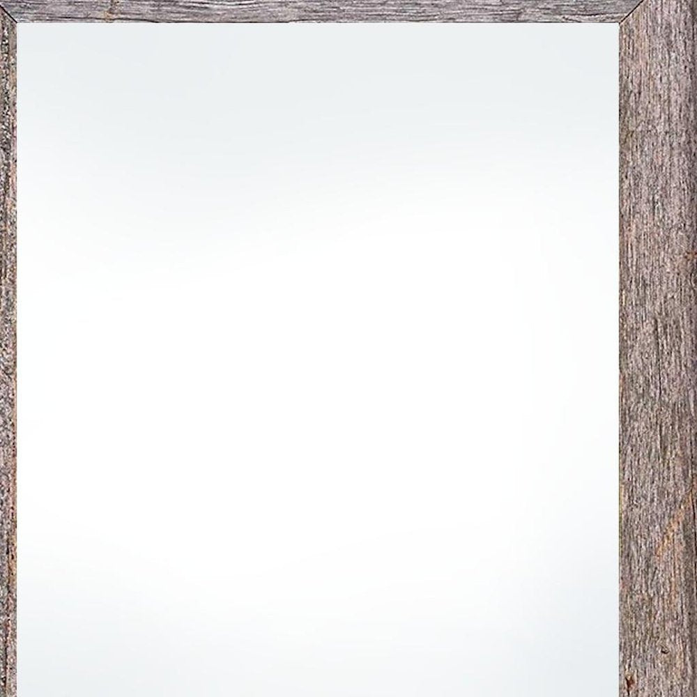4" x 6" Gray Solid Wood Tabletop Picture Frame