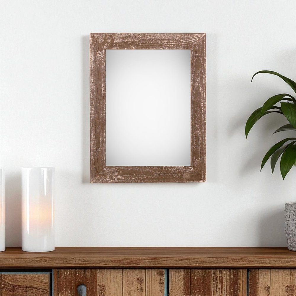 11" x 17" Espresso Solid Wood Hanging Picture Frame