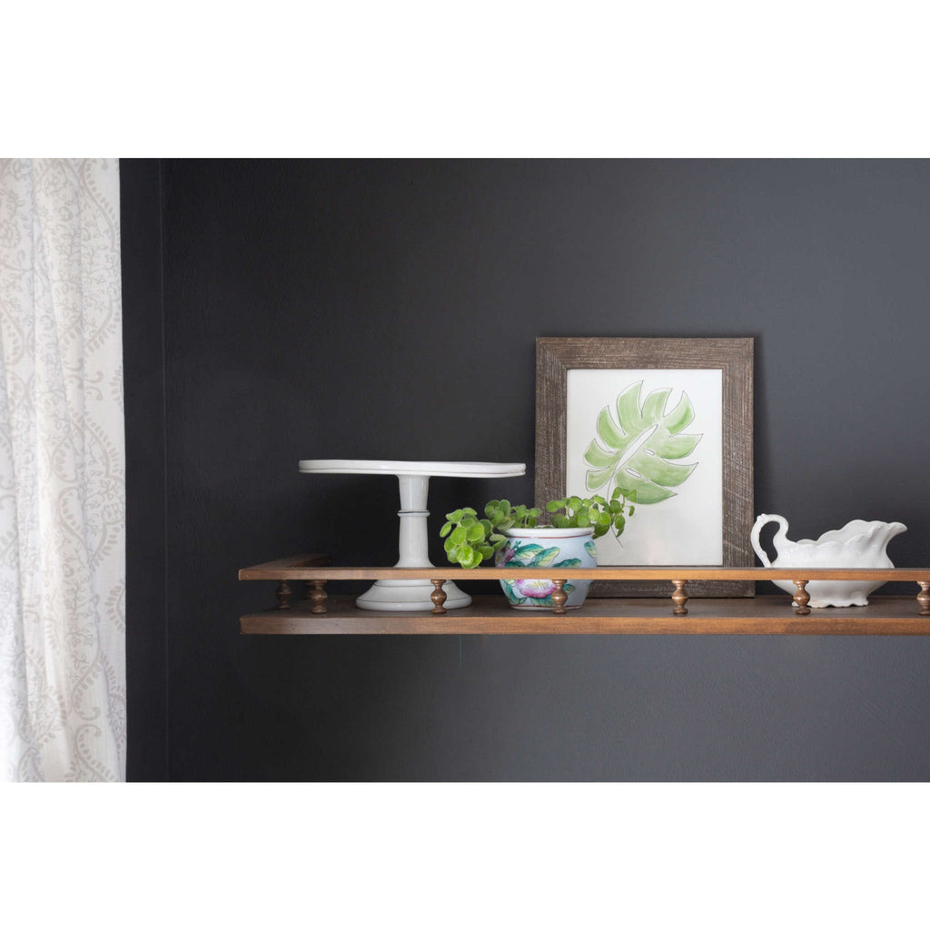 8" x 8" Espresso Solid Wood Tabletop Picture Frame